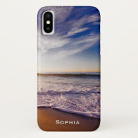 Ocean Beach Vacation Monogram Name