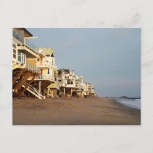 Ocean Beach View, Malibu, California Postcard