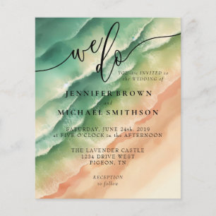 Ocean Beach Watercolor Signature We do sunny Flyer