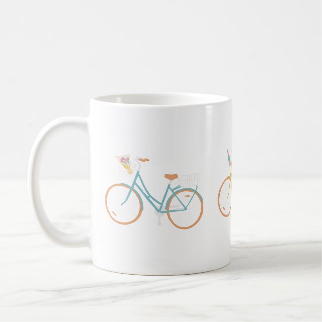 Ocean Bike Coffee Cup  (Left)