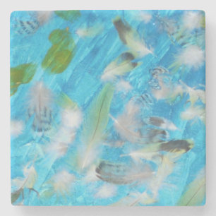 Ocean Birds Stone Coaster