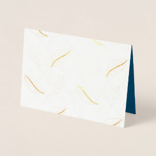 Ocean Blue #00486B, Beetle Green Foil Card