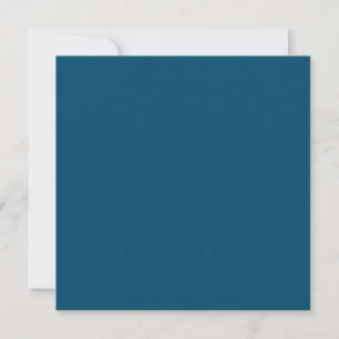 Ocean Blue #00486B, Beetle Green Holiday Card