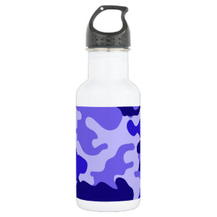 Ocean Blue Camo 532 Ml Water Bottle