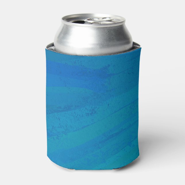 Ocean Blue Can Cooler (Can Front)
