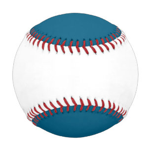 Ocean Blue Custom Baseball Personalised Sports Bal