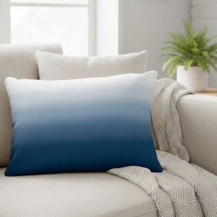 Ocean Blue Gradient Decorative Pillow - Cafécore