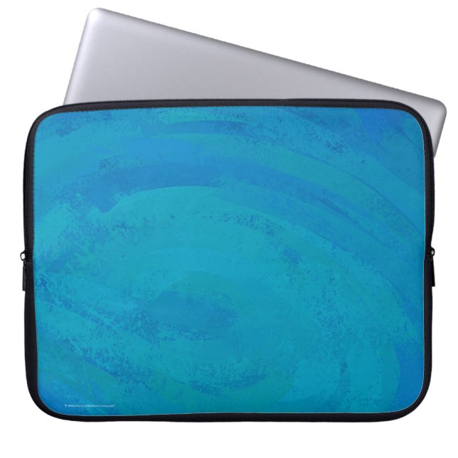 Ocean Blue Laptop Sleeve (Front)