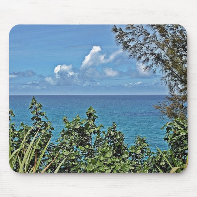 Ocean Blue Mouse Pad (Front)