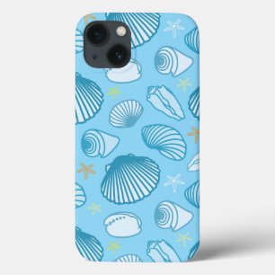 Ocean Blue Pattern iPhone 13 Case