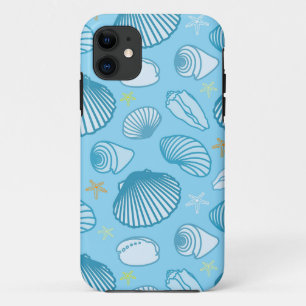 Ocean Blue Pattern iPhone 11 Case