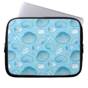 Ocean Blue Pattern Laptop Sleeve