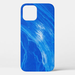 Ocean Blue Waves Summer Time iPhone 12 Case
