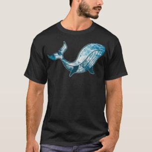 Ocean Blue Whale T-Shirt