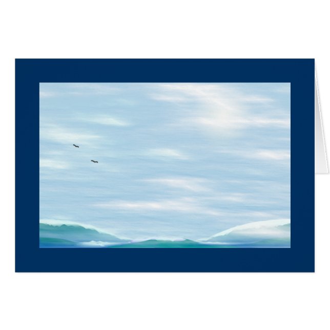 Ocean Blues (Front Horizontal)