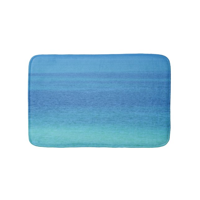 Ocean Blues Bath Mat (Front)