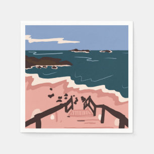 Ocean Blues Napkin
