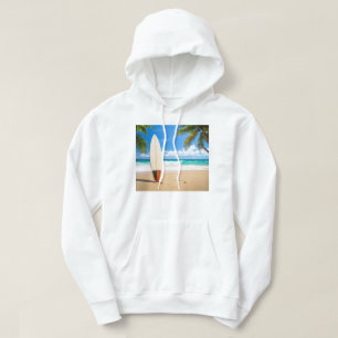 Ocean board with amazing beach hoodie