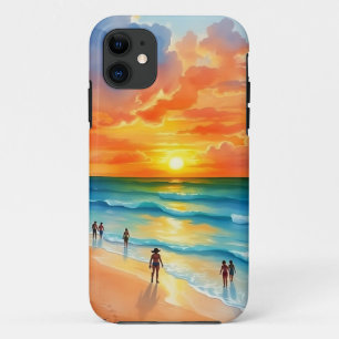 Ocean Breeze and Fiery Skies iPhone 11 Case