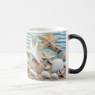 Ocean Breeze Seashell Mug