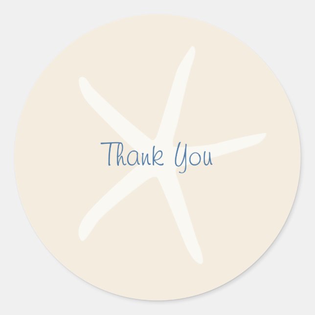 Ocean Breeze Theme Classic Round Sticker (Front)