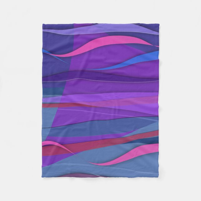 Ocean Breezes Fleece Blanket (Front)