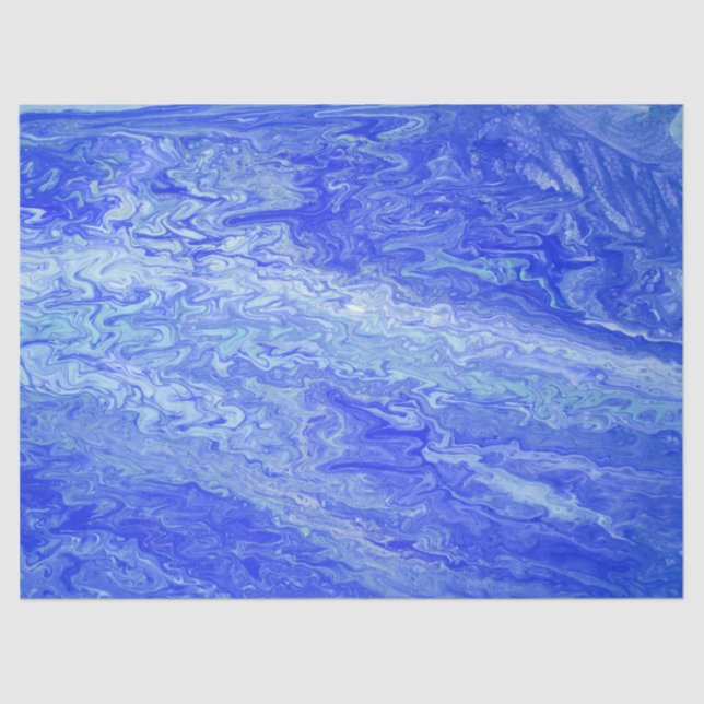 Ocean bubbles Tissue Paper (Front)