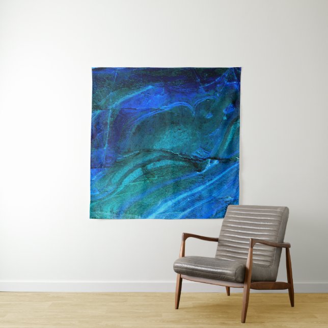 Ocean Carved Stone  Tapestry (In Situ)