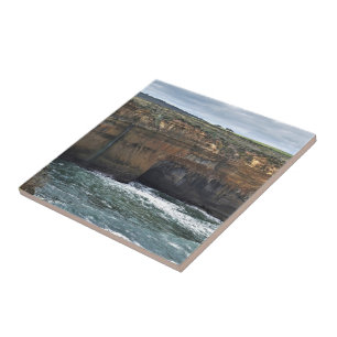 Ocean Carved Wonders Ceramic Tile