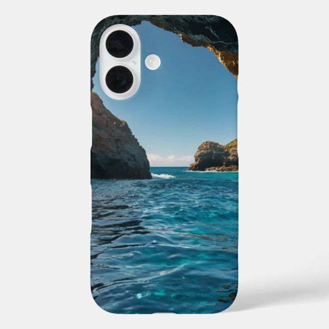 Ocean Cave Case-Mate iPhone Case (Back)