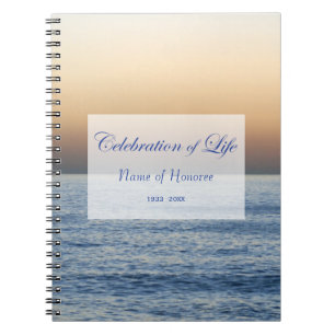 Ocean Celebration of Life Memorial Guest Book