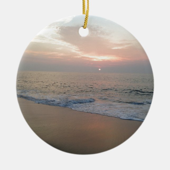 Ocean Ceramic Tree Decoration (Front)