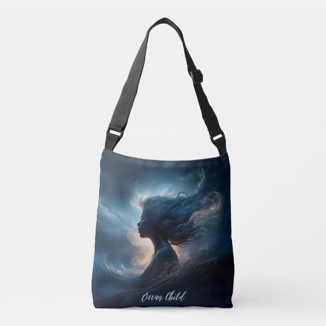 "Ocean Child" Crossbody Bag (Front)