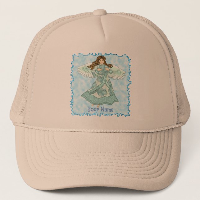 Ocean Christian angel  Trucker Hat (Front)