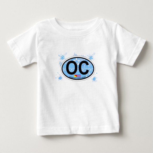 Ocean City. Baby T-Shirt (Front)