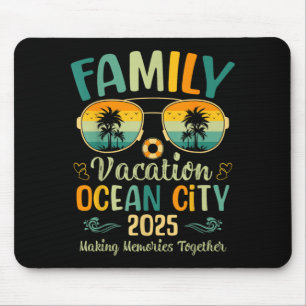 Ocean City Beach Maryland Family Vacation 2025 Mouse Pad