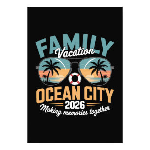Ocean City Beach Photo Print