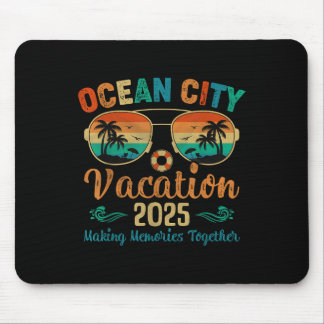 Ocean City Beach Vacation 2025 Friends Family Summ Mouse Pad
