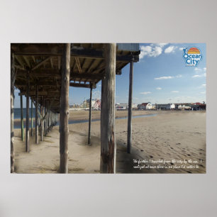 Ocean City Inlet Poster