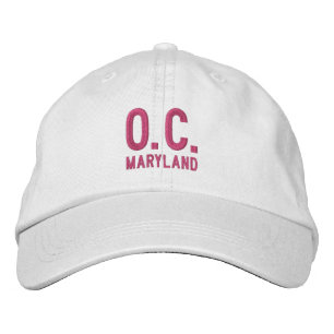 OCEAN CITY MARYLAND EMBROIDERED HAT