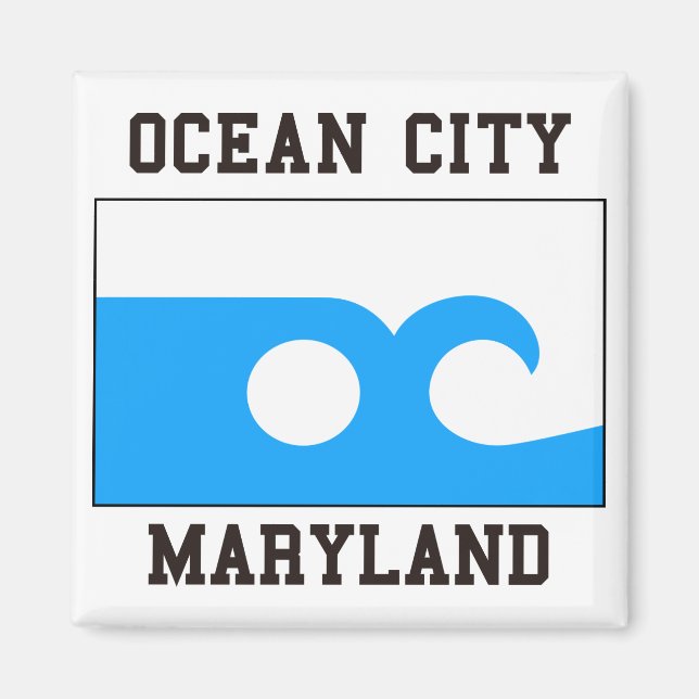 Ocean City Maryland Magnet (Front)