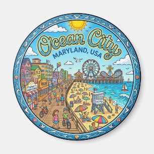 Ocean City, Maryland Maryland Magnet