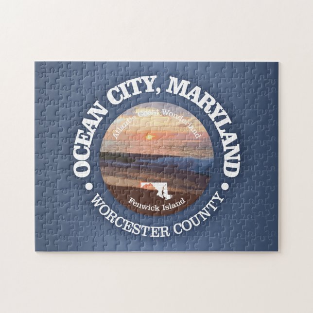 Ocean City MD (C) Jigsaw Puzzle (Horizontal)