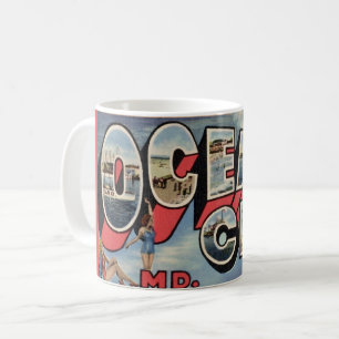 Ocean City MD Greeting Coffee Mug