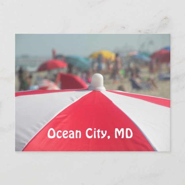 Ocean City, MD Postcard (Front)