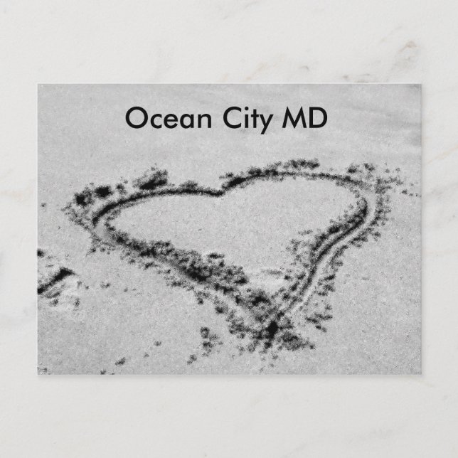 Ocean City MD Postcard (Front)