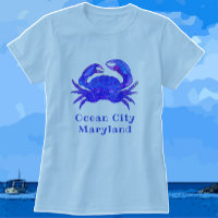 Ocean City MD Radiant Blue Crab