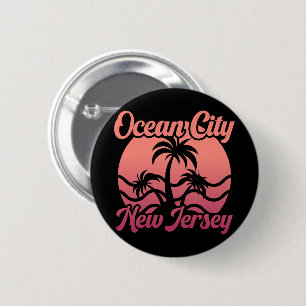 Ocean City,New Jersey 6 Cm Round Badge