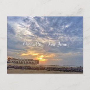 Ocean City New Jersey Post Card-Music Pier Postcard
