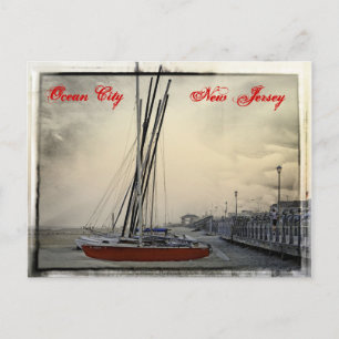 Ocean City New Jersey - Sail Away Postcard